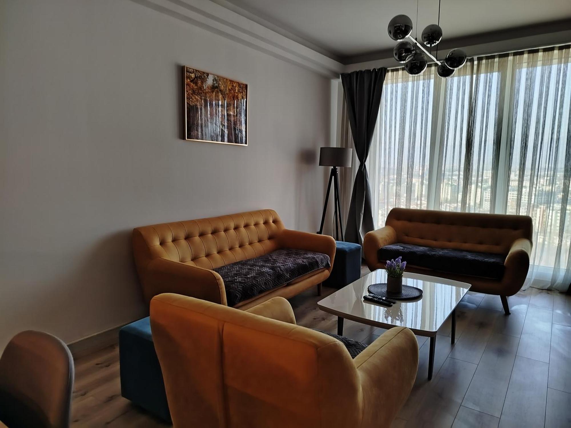 19Th & 18Th Floor Secure Apartments With Pool & Fitness & Parking Included In Price 斯科普里 外观 照片